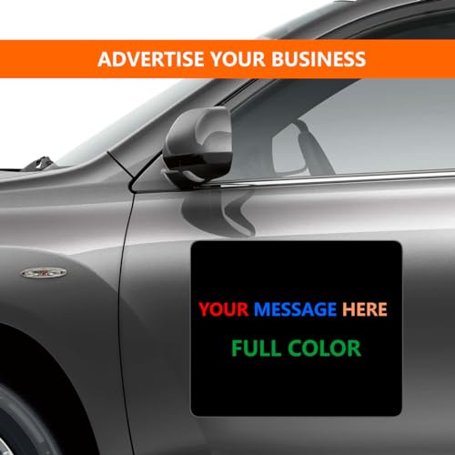 2 Pack Blank Car Door Magnetic Sticker (2 Count)