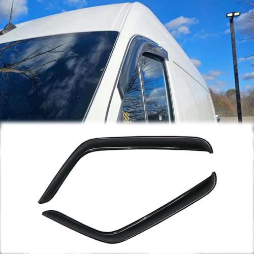 4PCS Tape On Side Window Wind Deflectors for Ford E150 E250 E350 Van 92138