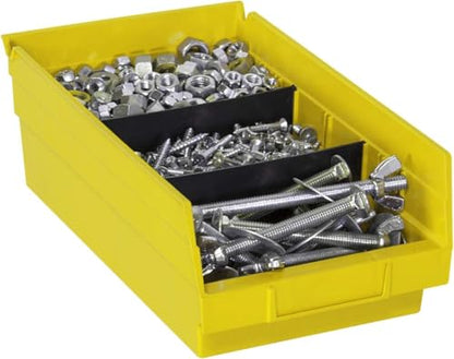 30130 Heavy Duty Plastic Shelf Bins (12 Count)