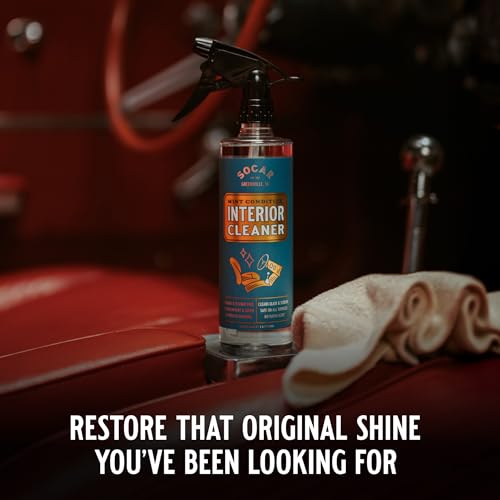 SOCAR Mint Condition Interior Car Cleaner 16 fl oz. Professional Grade for Dirt (16 Fl Oz)