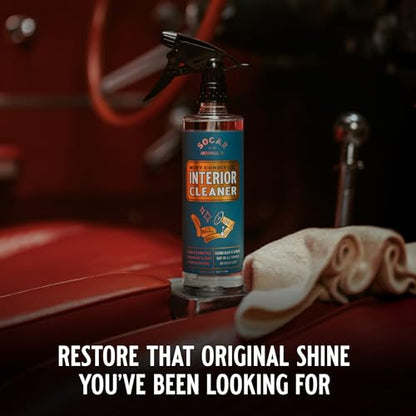 SOCAR Mint Condition Interior Car Cleaner 16 fl oz. Professional Grade for Dirt (16 Fl Oz)