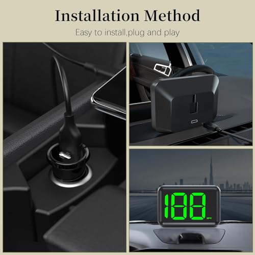 GPS Digital Speed Meter with MPH