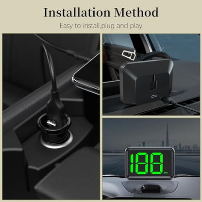 GPS Digital Speed Meter with MPH
