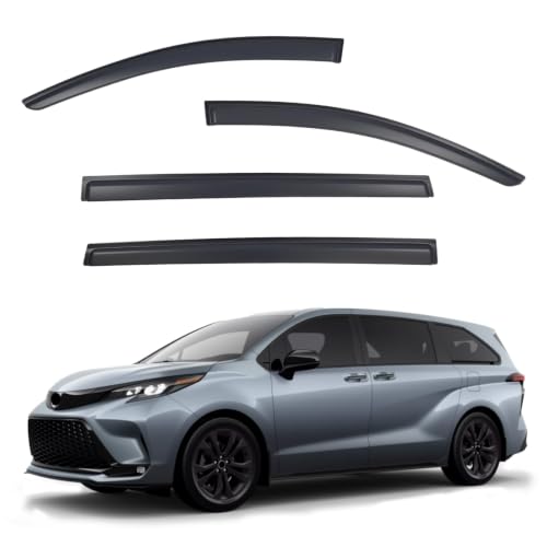 Window Visors Rain Guards Compatible with 2021 (4 Count)