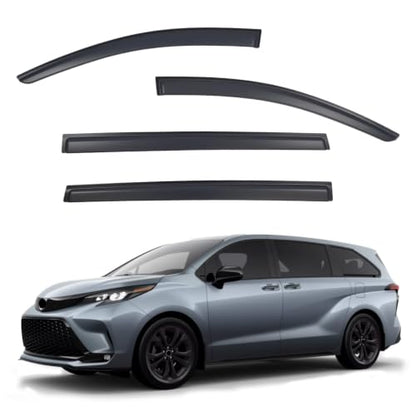 Window Visors Rain Guards Compatible with 2021 (4 Count)
