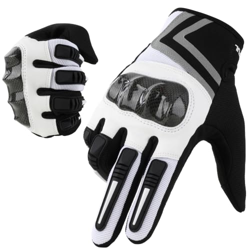 Lightweight Motorcycle Gloves for Men Touchscreen Summer