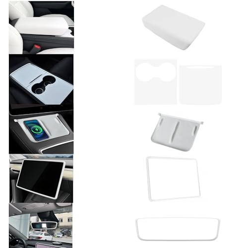 Center Console Cover 5Pcs Set for Tesla Model 3 2021