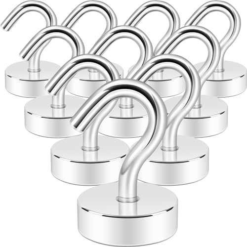 Magnetic Hooks Steel Tube Design for Cruise (10 Count)