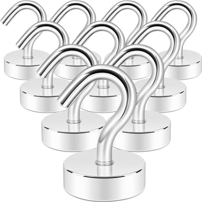Magnetic Hooks Steel Tube Design for Cruise (10 Count)