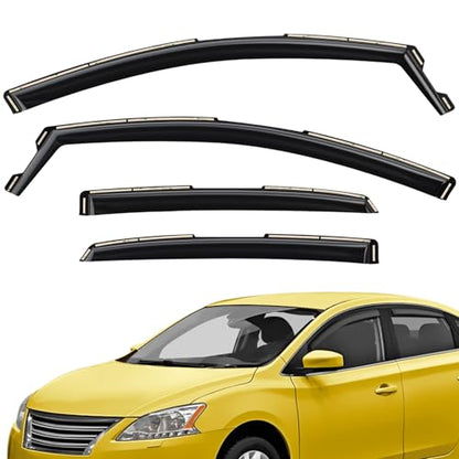 Extra Durable Window Deflectors in (4 Count)