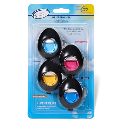 Car Air Freshener Vent Clip 4 Ct (4 Count)