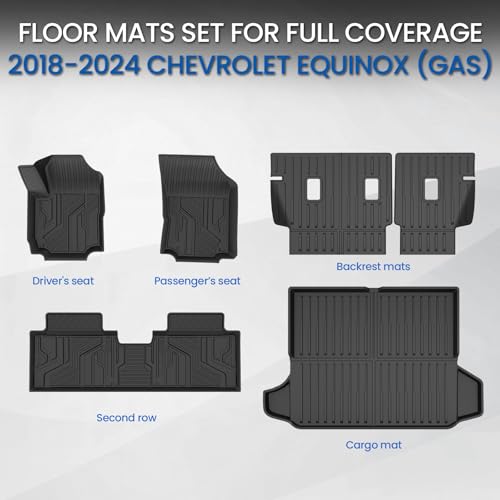 Floor Mats for Chevy Equinox & GMC Terrain 2018