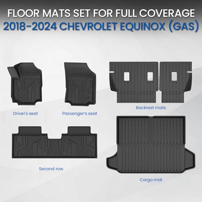 Floor Mats for Chevy Equinox & GMC Terrain 2018
