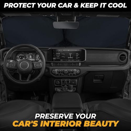 Windshield Sun Shade for Jeep