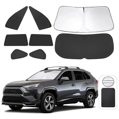 Window Shades for Toyota RAV4 2019 (8 Count)