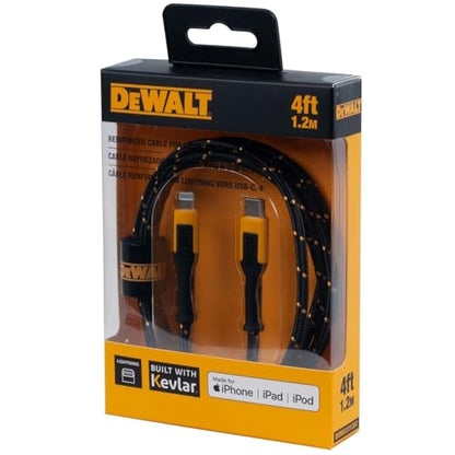 Heavy Duty USB to Lightning Cable [Apple Mfi Certified] Durable