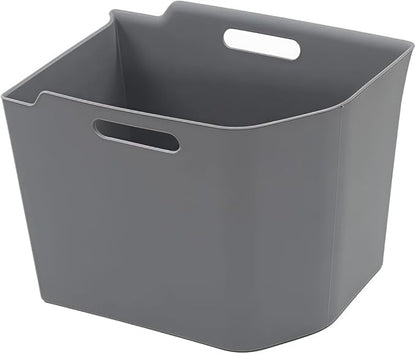 GGCLIMAX Car Organizer Rear Trunk Side Storage Box Compatible with Tesla Model X 2022-2023 Silicone Trunk Organizer Bins Black/Gray 3 Positions: Left Upper/Right/Left Under(Left Under Grey)