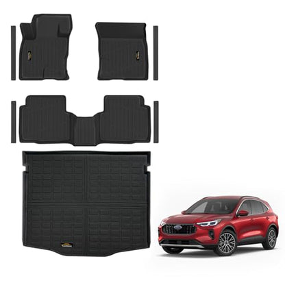 Floor Mats & Cargo Liner Custom Fit for Ford Escape Gas 2020