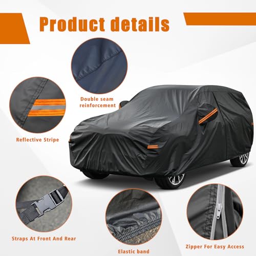 7 Layers Waterproof SUV Car Cover for Ford Edge 2015