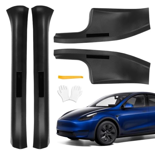 4 Pcs Door Sill Protector for Tesla Model Y 2019
