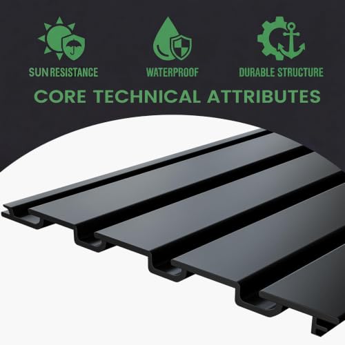 4x4 ft Slatwall Panel (4 Count)