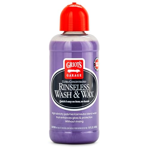 Rinseless Wash and Wax for Car Cleaning and Detailing (16 Fl Oz)