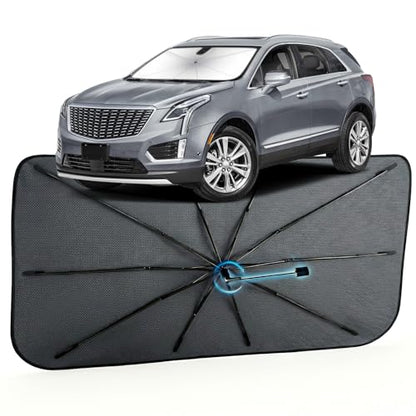 Car Windshield Sun Shade Umbrella for Cadillac XT5 2017