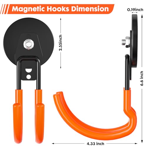 Magnetic Hooks Heavy Duty Storage Garage Magnet Hooks