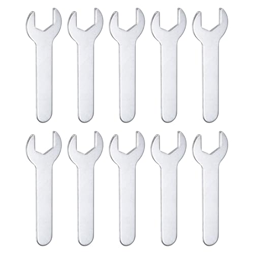 10pcs Small Wrench 12x70x2mm Metric U (10 Count)