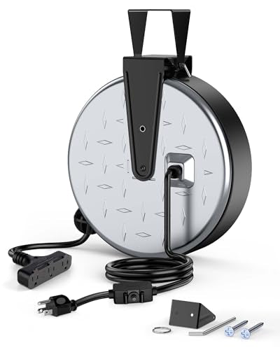 Retractable Extension Cord Reel