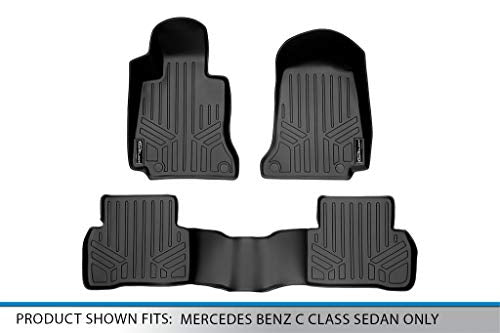 Custom Fit Floor Mats 2 Row Liner Set for 2017