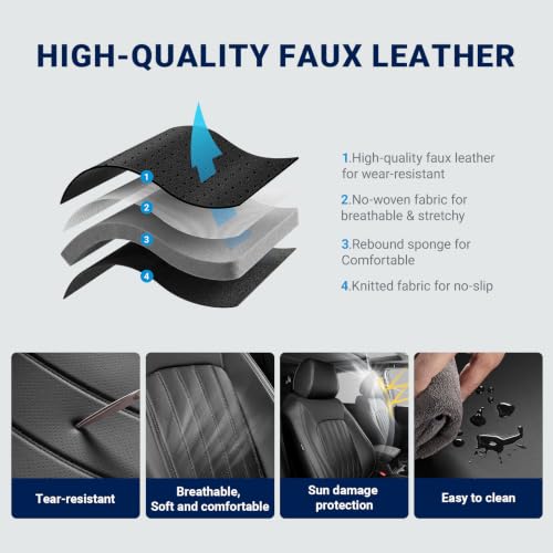 Custom for Honda CRV Seat Covers 2023 (4 Count)