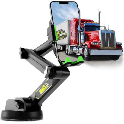 Cell Phone Mount for Truck Phone Holder for Truck Drivers