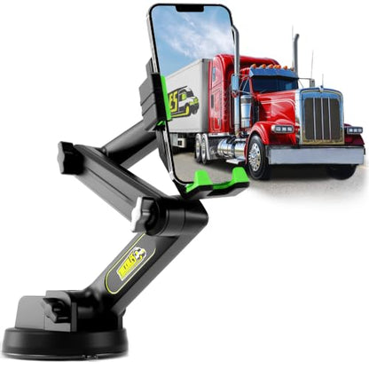Cell Phone Mount for Truck Phone Holder for Truck Drivers