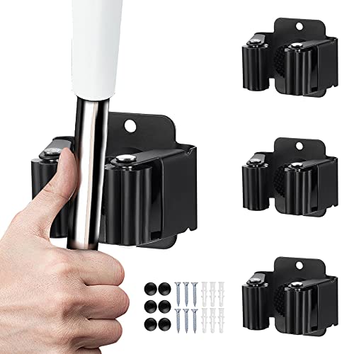 3PCS Broom and Mop Holder (3 Count)