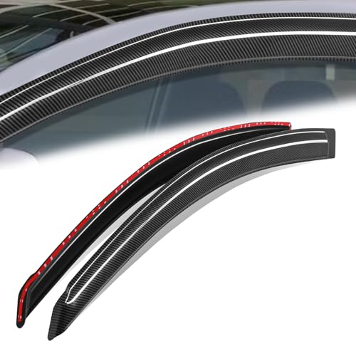 2PCS Tape On Window Visors for 2005 (2 Count)