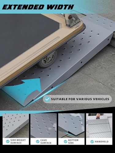 Shed Ramp 29"L x 48"W Ramp for Shed Entrance