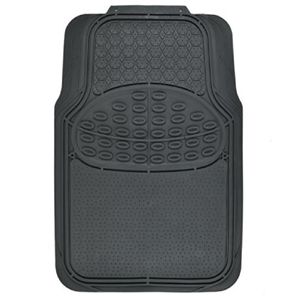 Blue All Weather Heavy Duty Universal Fit Car Floor Mats Interior Liners for Auto Van Truck SUV