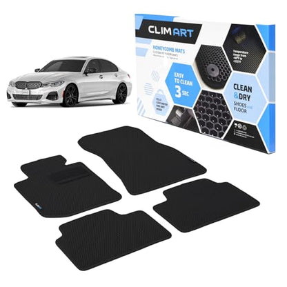 All Weather Car Floor Mats Compatible with BMW 3