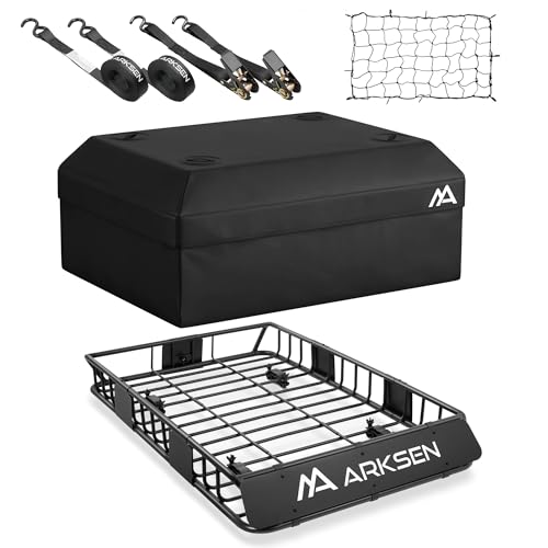 54" x 34" x 6" Roof Rack Cargo Basket with Bag