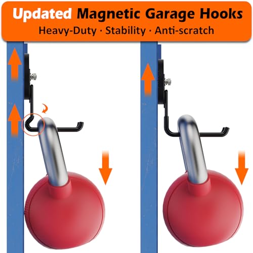 Upgraded Magnetic Hooks Heavy Duty (2 Count)