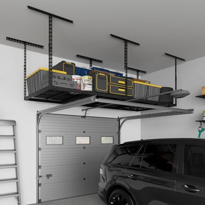 3X8FT Overhead Garage Storage Rack 750LBS Capacity