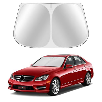 Custom Fit Windshield Sun Shade for Benz C