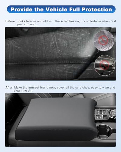 Center Console Cover with Hidden Storage for 2023