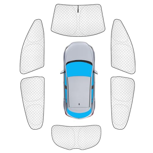 6pcs Thicken Sun Shades for Mazda 3 Hatchback