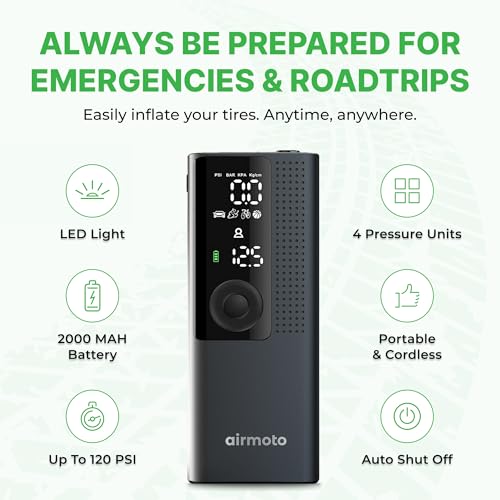 Tire Inflator Portable Air Compressor for Cars