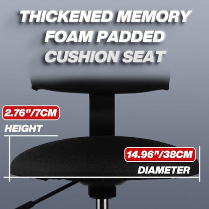 Shop Stool with Backrest