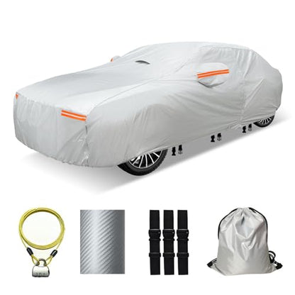 30 Layers Car Cover for Automobiles All Weather Waterproof