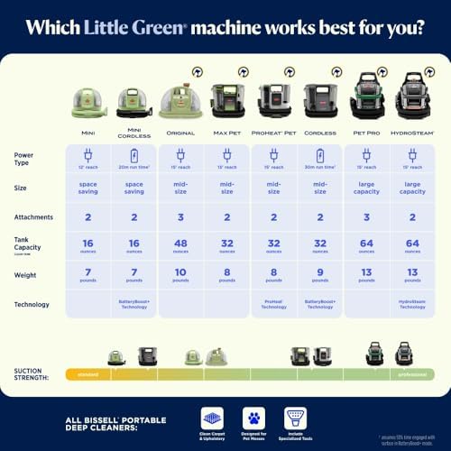 Little Green Mini Portable Carpet Cleaner