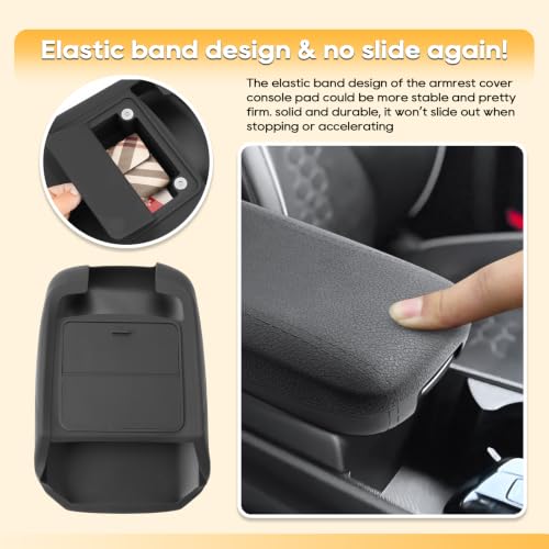 2025 2026 Kia Sportage Silicone Armrest Cover with Armrest Hidden Organizer